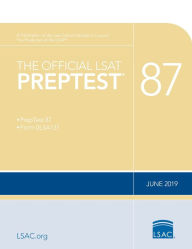 Free pdf books download for ipad The Official LSAT PrepTest 87: (June 2019 LSAT) 9780999658062 by Law School Admission Council