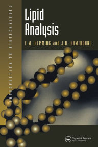 Title: Lipid Analysis, Author: Prof F W Hemming