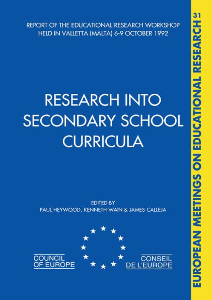 Research into Secondary School Curricula