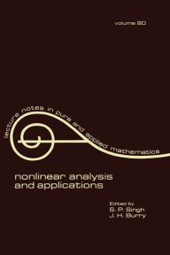 Title: nonlinear analysis and applications, Author: Singh