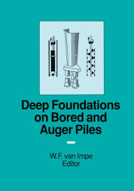 Title: Deep Foundations on Bored and Auger Piles - BAP III, Author: W. Haegeman