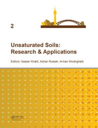 Title: Unsaturated Soils: Research & Applications, Author: Adrian R. Russell