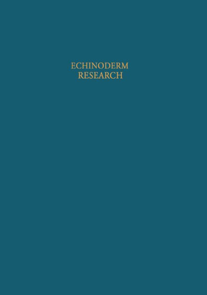 Echinoderm Research