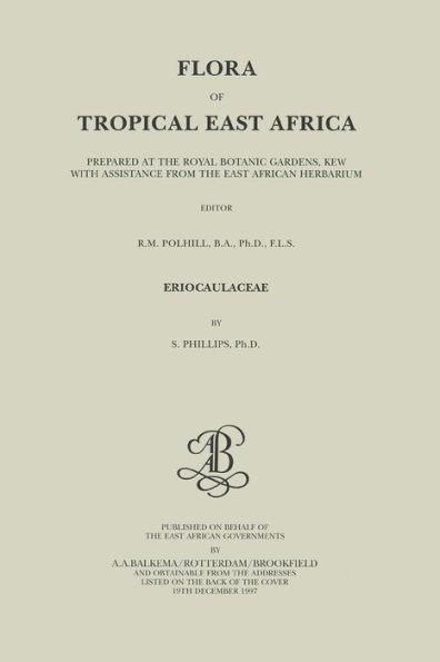 Flora of Tropical East Africa - Eriocaulaceae (1997)