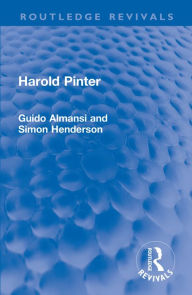 Title: Harold Pinter, Author: Guido Almansi