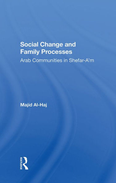 Social Change And Family Processes: Arab Communities In Shefara'm