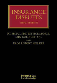 Title: Insurance Disputes, Author: Robert Merkin