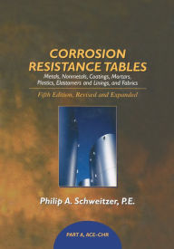 Title: Corrosion Resistance Tables: Part A, Author: Philip A. Schweitzer