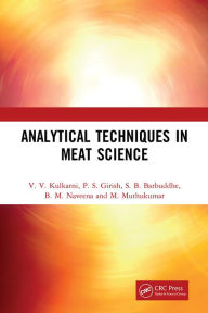 Title: Analytical Techniques in Meat Science, Author: V. V. Kulkarni