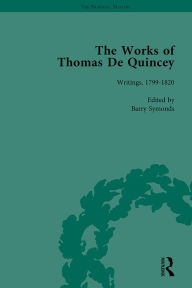 Title: The Works of Thomas De Quincey, Part I Vol 1, Author: Grevel Lindop