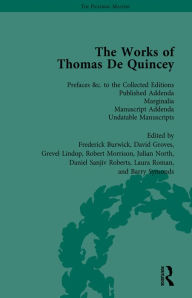 Title: The Works of Thomas De Quincey, Part III vol 20, Author: Grevel Lindop