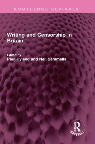 Writing and Censorship in Britain