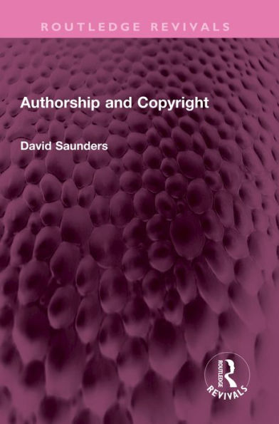 Authorship and Copyright