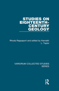 Title: Studies on Eighteenth-Century Geology, Author: Rhoda Rappaport