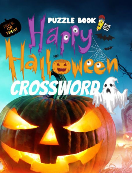 Halloween Word search Large Print Puzzle Book: Spooky & scary Halloween Game Book Words search, mazes, coloring, Crosswords
