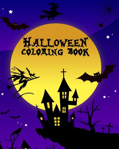 Halloween Coloring Book: Great Halloween Coloring Book!