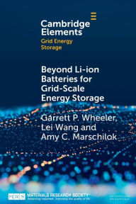 Title: Beyond Li-ion Batteries for Grid-Scale Energy Storage, Author: Garrett P. Wheeler