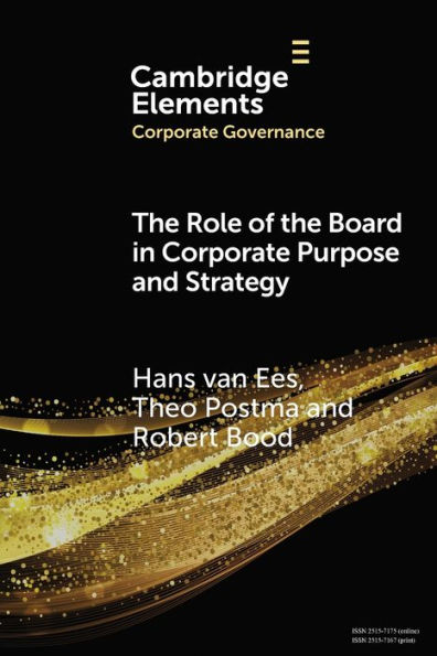 the Role of Board Corporate Purpose and Strategy