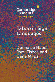 Title: Taboo in Sign Languages, Author: Donna Jo Napoli