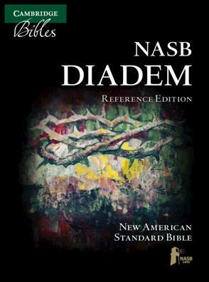 NASB Diadem Reference Edition, Forest Green Edge-Lined Calfskin Leather, Red-letter Text, NS545:XRE