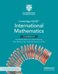 Title: Cambridge IGCSET International Mathematics Coursebook with Cambridge Online Mathematics (2 Years' Access), Author: Peter Blythe