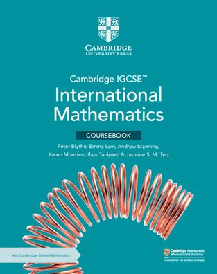 Cambridge IGCSET International Mathematics Coursebook with Cambridge Online Mathematics (2 Years' Access)