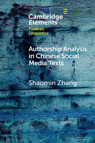 Authorship Analysis Chinese Social Media Texts