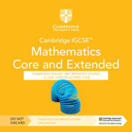 Title: Cambridge IGCSET Mathematics Core and Extended Cambridge Online Mathematics Course - Class Licence Access Card (1 Year Access), Author: Karen Morrison