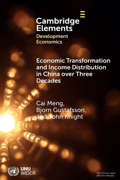 Economic Transformation and Income Distribution China over Three Decades