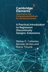 Title: A Practical Introduction to Regression Discontinuity Designs: Extensions, Author: Matias D. Cattaneo