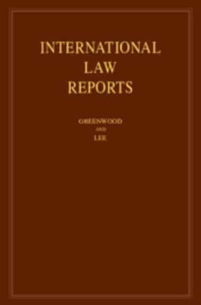 International Law Reports: Volume 205
