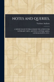 Title: Notes and Queries,, Author: Various