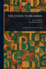 Title: The Guide to Reading, Author: Lyman Abbott