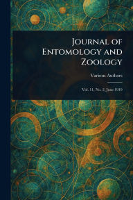 Title: Journal of Entomology and Zoology, Author: Various