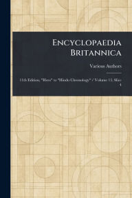Title: Encyclopaedia Britannica, Author: Various