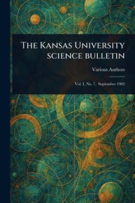 Title: The Kansas University Science Bulletin, Author: Various