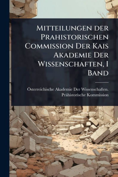 Mitteilungen Der Prahistorischen Commission Kais Akademie Wissenschaften, I Band