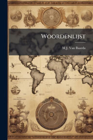 Title: Woordenlijst, Author: M J Van Baarda