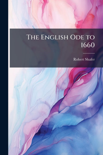 The English Ode to 1660