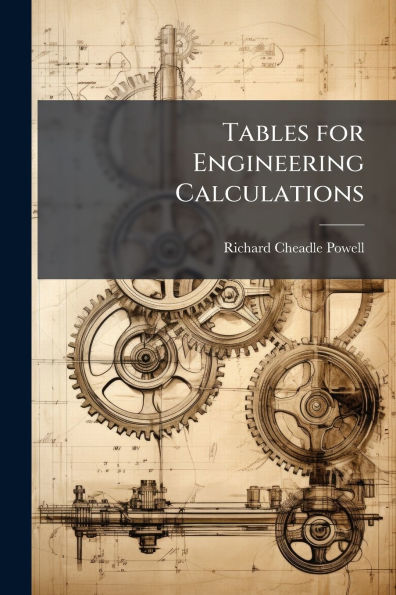 Tables for Engineering Calculations