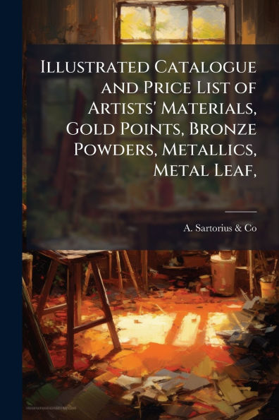 Illustrated Catalogue and Price List of Artists' Materials, Gold Points, Bronze Powders, Metallics, Metal Leaf,
