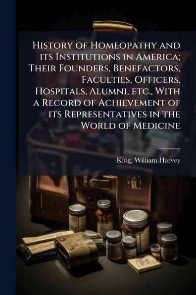 History of Homeopathy and its Institutions America; Their Founders, Benefactors, Faculties, Officers, Hospitals, Alumni, etc., With a Record Achievement Representatives the World Medicine