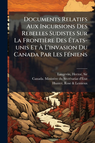 Documents Relatifs Aux Incursions Des Rebelles Sudistes Sur La Fronti�re �tats-unis Et � L'invasion Du Canada Par Les F�(c)niens
