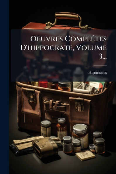 Oeuvres Complï¿½(c)tes D'hippocrate, Volume 3...