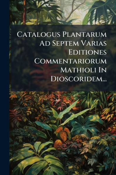Catalogus Plantarum Ad Septem Varias Editiones Commentariorum Mathioli In Dioscoridem...