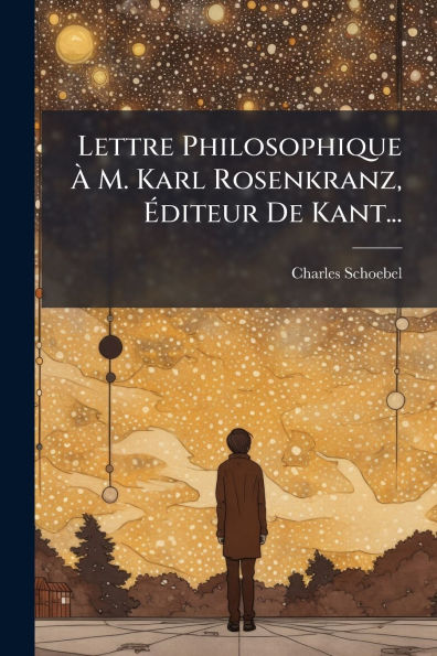 Lettre Philosophique � M. Karl Rosenkranz, �diteur De Kant...