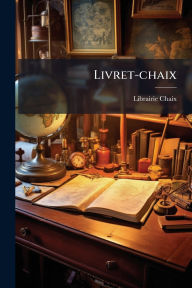Title: Livret-chaix, Author: Librairie Chaix