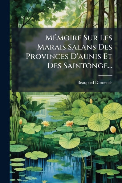 MÃ¯Â¿Â½(c)moire Sur Les Marais Salans Des Provinces D'aunis Et Saintonge...
