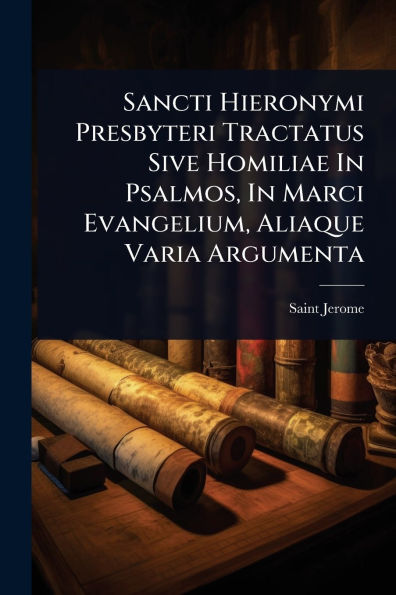 Sancti Hieronymi Presbyteri Tractatus Sive Homiliae Psalmos, Marci Evangelium, Aliaque Varia Argumenta
