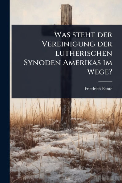 Was steht der Vereinigung lutherischen Synoden Amerikas im Wege?